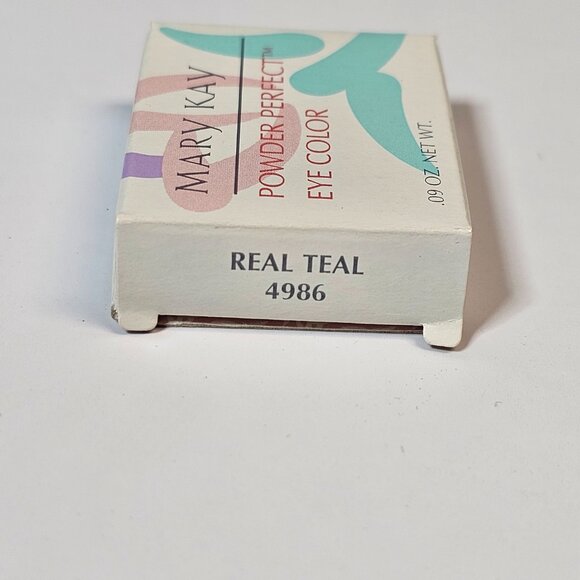 Mary Kay Powder‎ Perfect Eye Color - Real Teal #4986 - NIB Old Stock - Picture 4 of 5